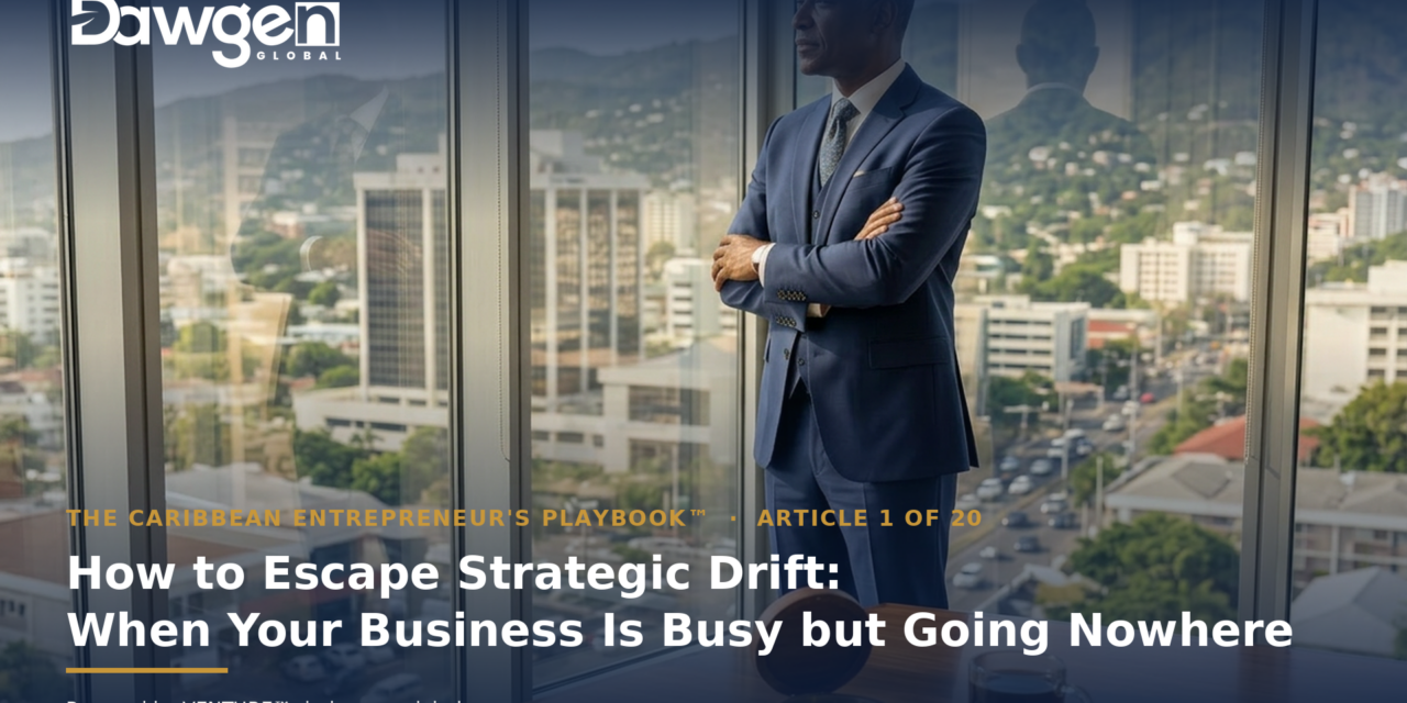 How to Escape Strategic Drift: When Your Business Is Busy but Going Nowhere