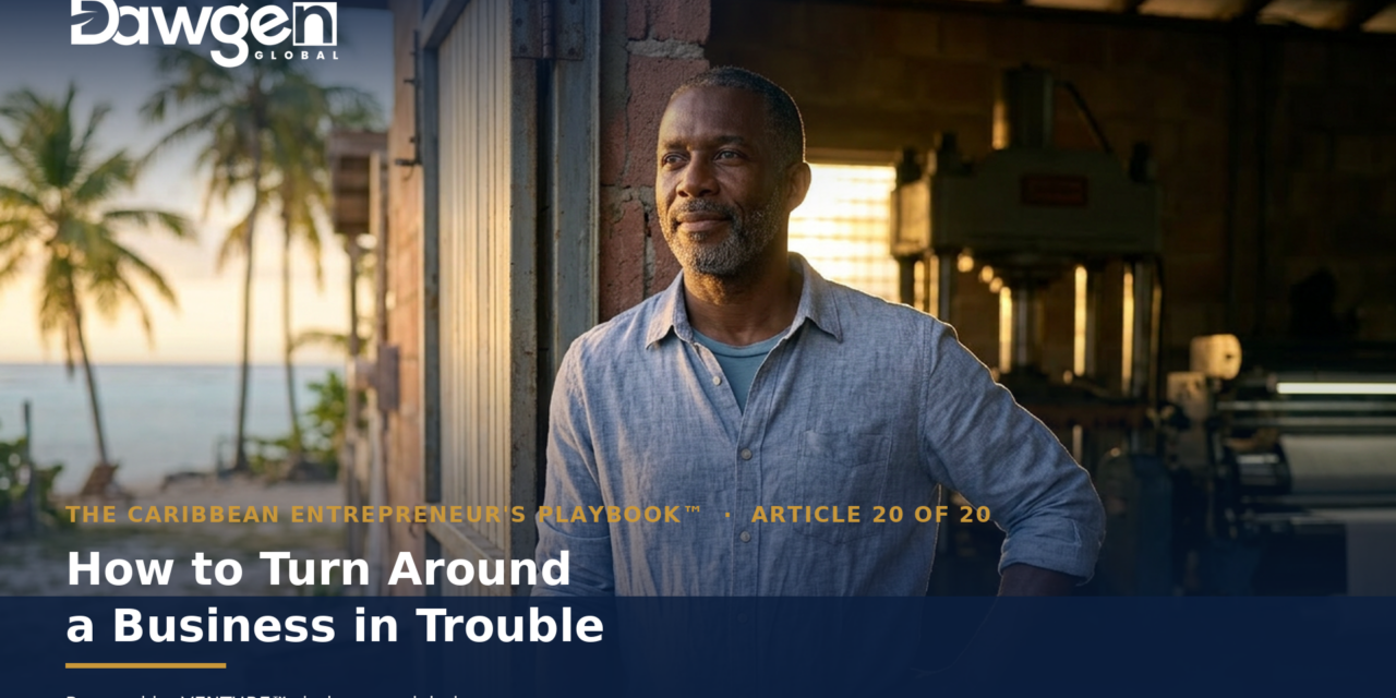 How to Turn Around a Business in Trouble