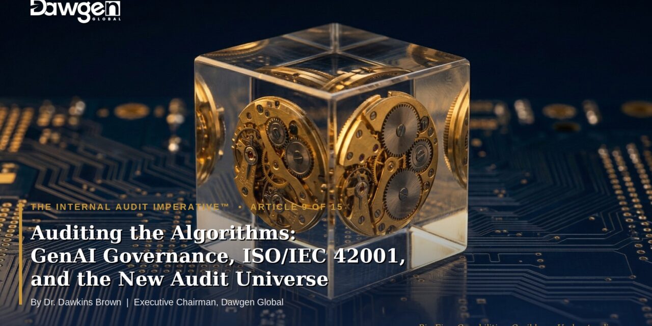Auditing the Algorithms: GenAI Governance, ISO/IEC 42001, and the New Audit Universe