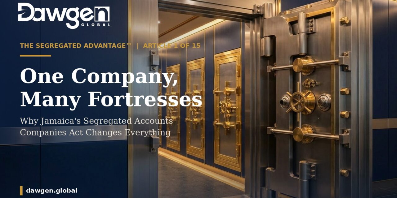 One Company, Many Fortresses: Why Jamaica’s Segregated Accounts Companies Act Changes Everything