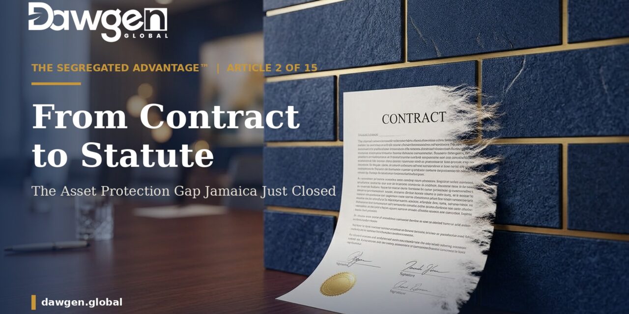 From Contract to Statute: The Asset Protection Gap Jamaica Just Closed