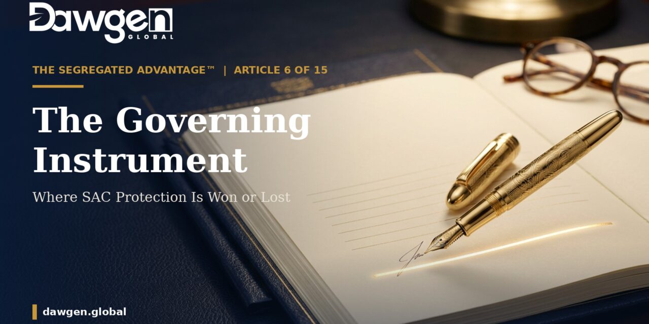 The Governing Instrument: Where SAC Protection Is Won or Lost