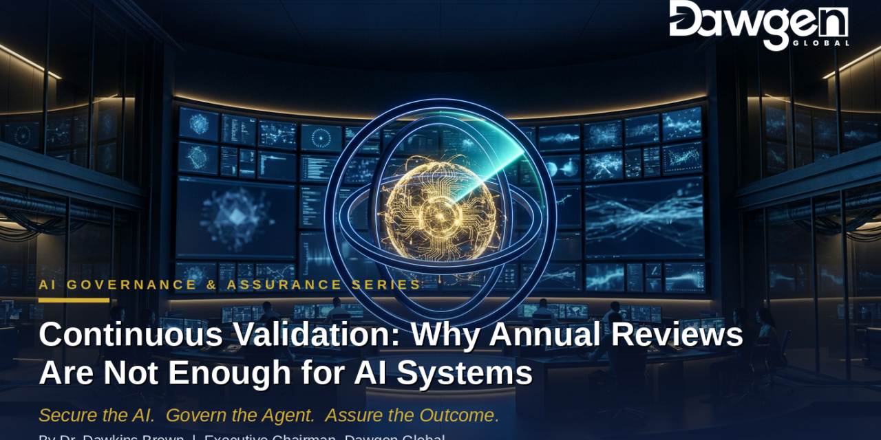 Continuous Validation: Why Annual Reviews Are Not Enough for AI Systems