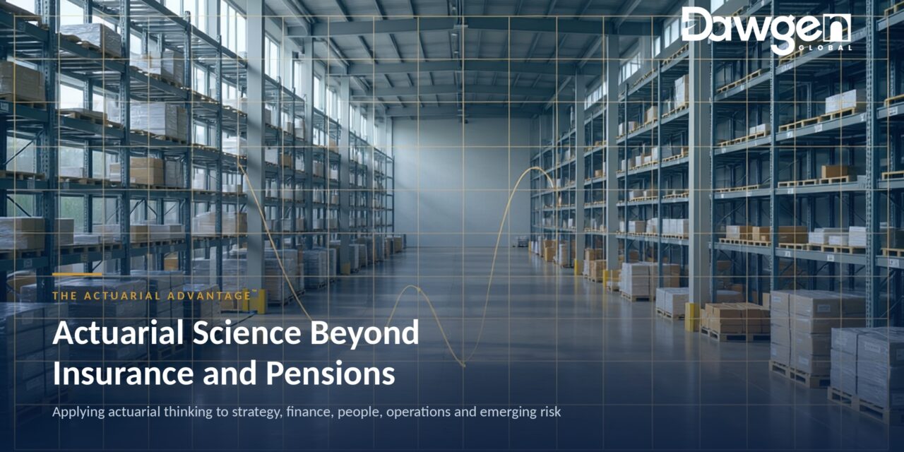 Actuarial science beyond insurance and pensions