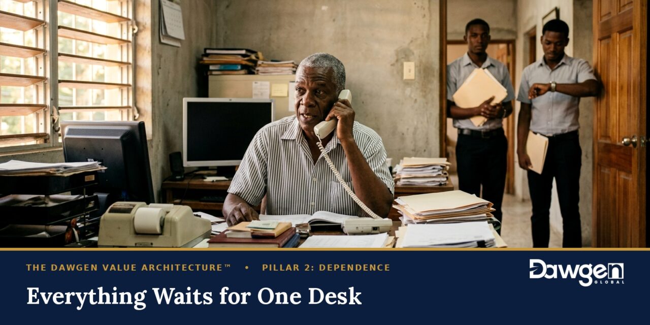 DEPENDENCE: Key-Person Risk Is a Valuation Discount, Not a Compliment
