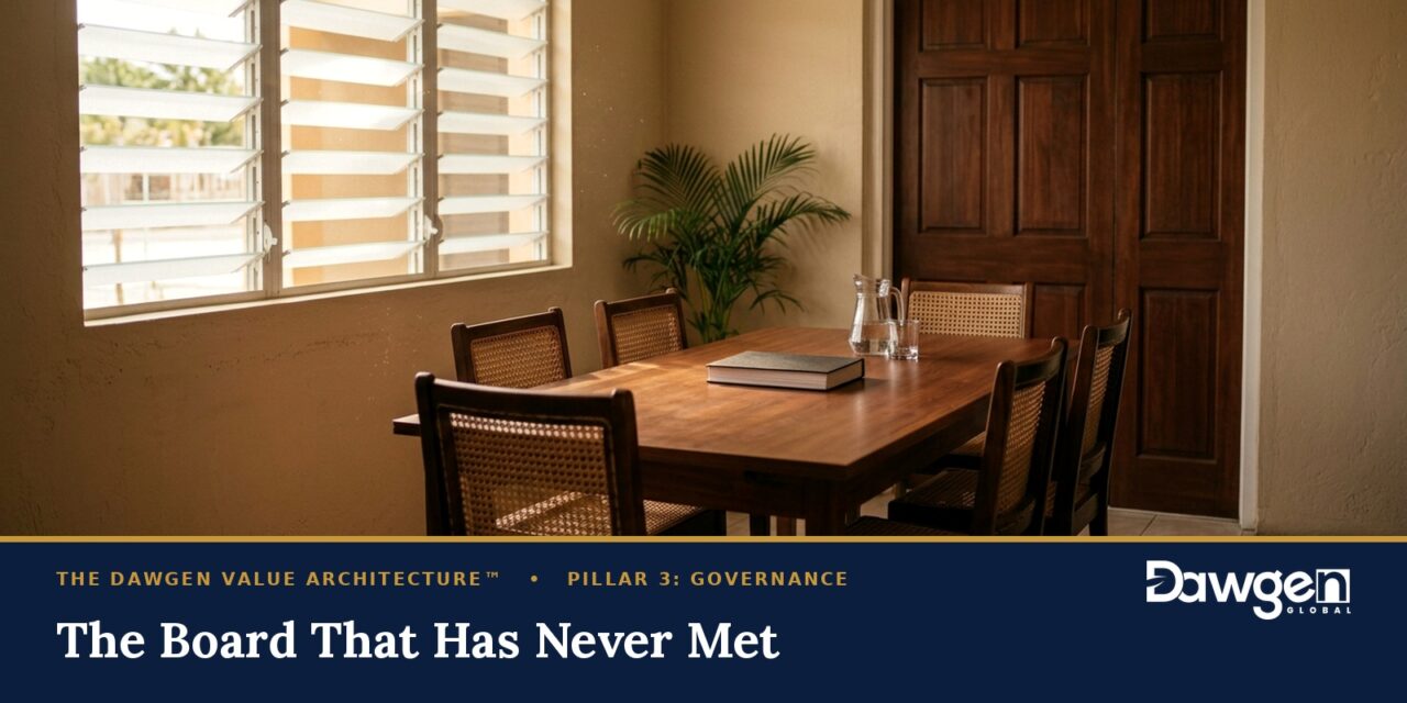 GOVERNANCE :The Board That Meets Once a Year Is Not a Board