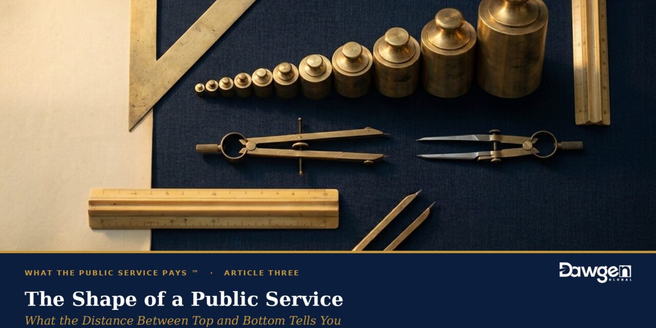 The Shape of a Public Service: What the Distance Between Top and Bottom Tells You.
