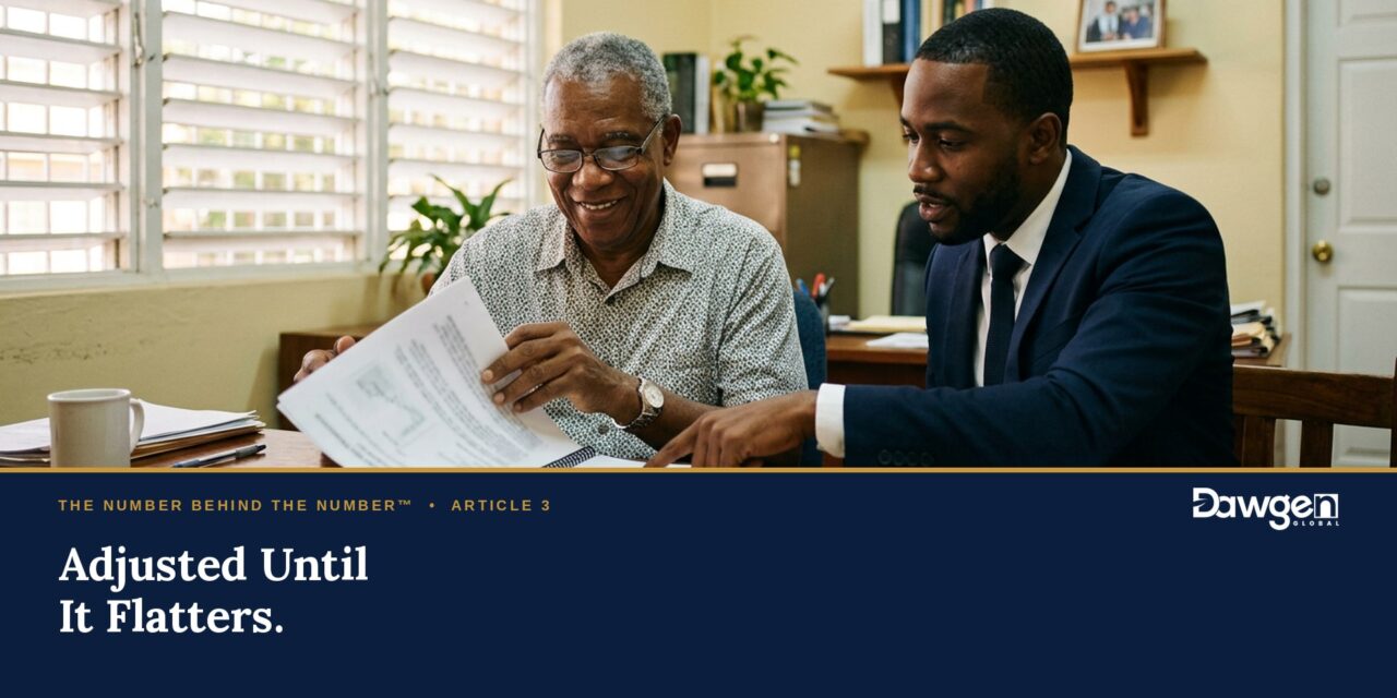 Adjusted Until It Flatters: Why Caribbean CEOs Must Test Every EBITDA Adjustment