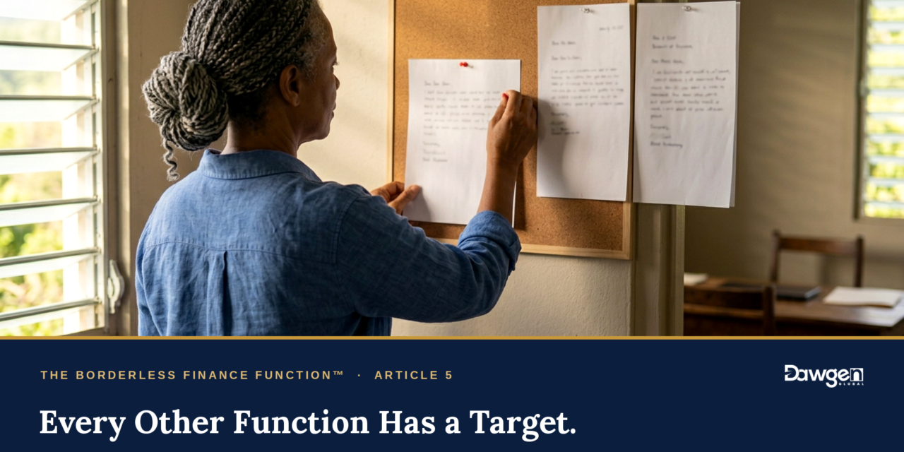 What a finance function is supposed to produce, and how often.