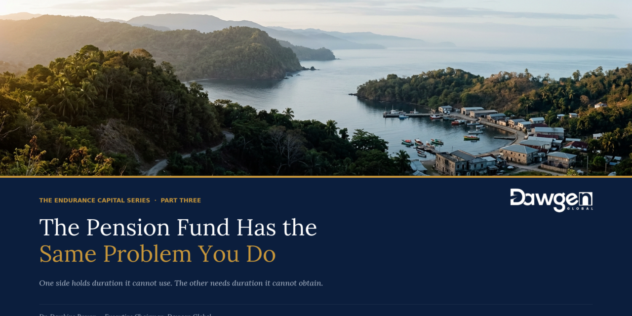 The Pension Fund Has the Same Problem You Do