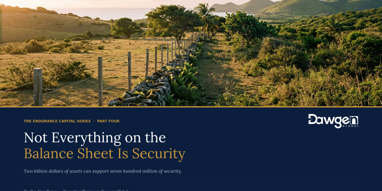Not Everything on the Balance Sheet Is Security